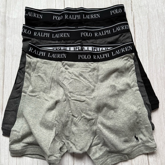 Polo Ralph Lauren Other - Polo by Ralph Lauren Men's Boxer Briefs - Gray and Black